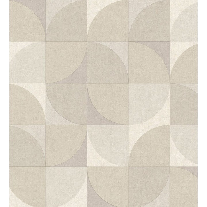 Papel pintado geométrico estilo retro - Oswald Retro 125219