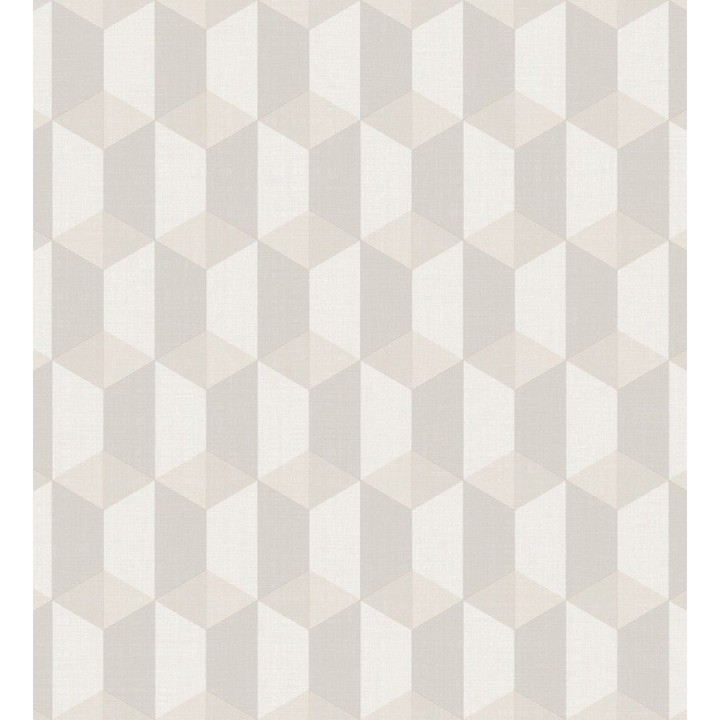 Papel pintado cubos geométricos estilo nórdico - Otis Metrix 125220