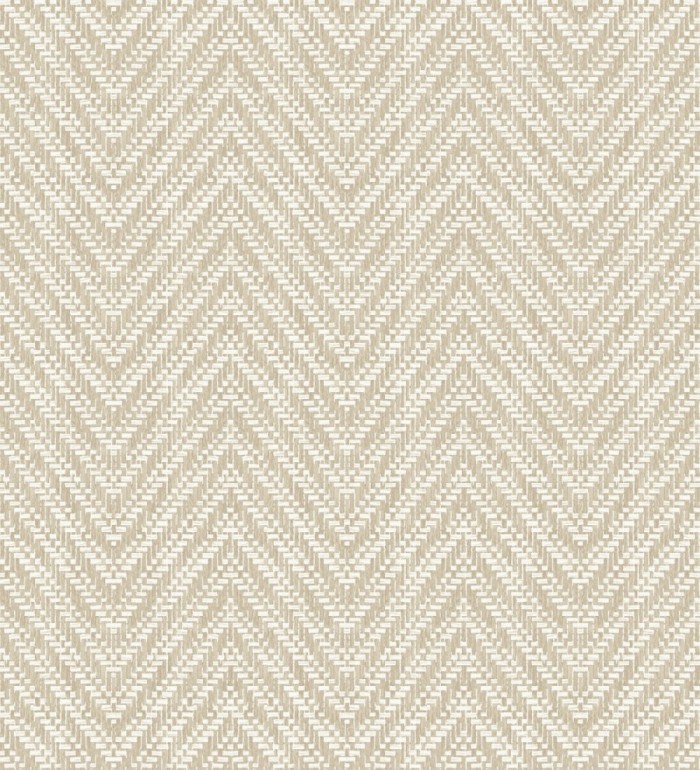 Papel pintado de espigas efecto fibra vegetal tonos beige intenso - Mumbai Wide 683190