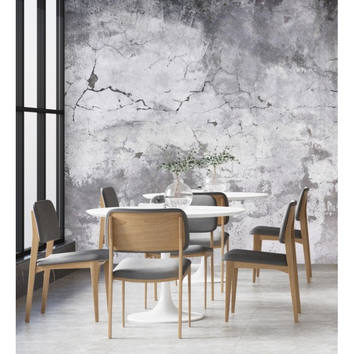 Papel pintado mural imitación pared agrietada para estilo industrial - Industrial Charm 683201