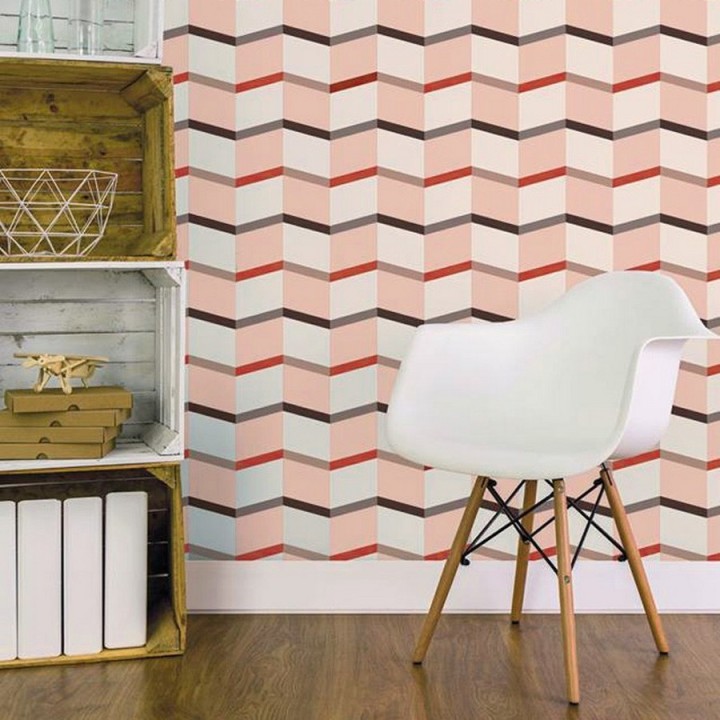 Papel pintado figuras geométricas estilo moderno - Nova Metric 125255