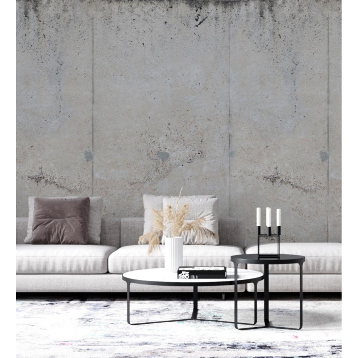 Papel pintado mural con efecto de concreto desgastado - Industrial Charm 683219