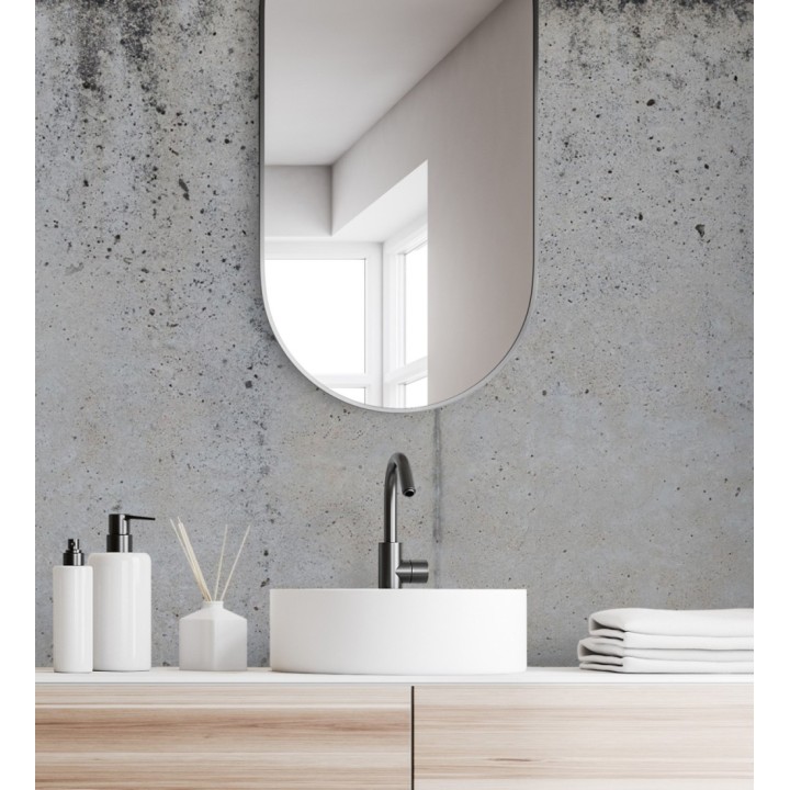 Papel pintado mural con efecto de concreto desgastado - Industrial Charm 683219