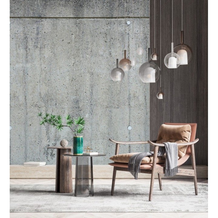 Papel pintado mural de planchas de hormigón ultra realista - Industrial Charm 683220