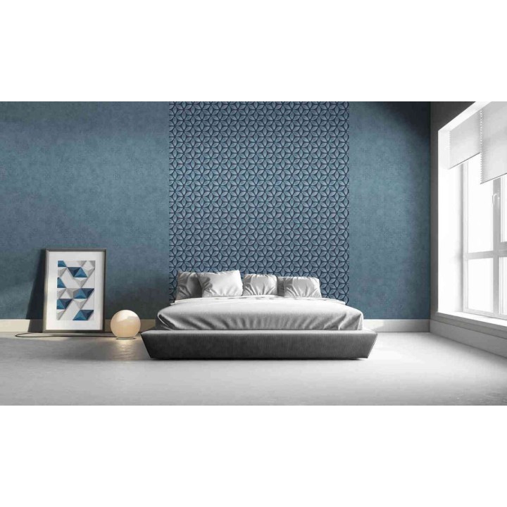 Papel pintado flores geométricas - Metrical Flowers 125742