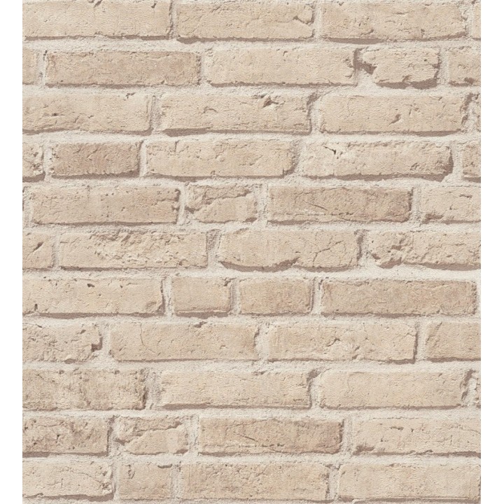 Papel pintado imitación ladrillo beige - Newport Brick 683248