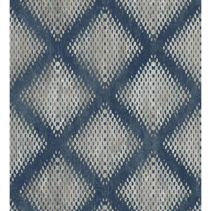 Papel pintado geométrico de rombos difuminados - Mali Skin 125766