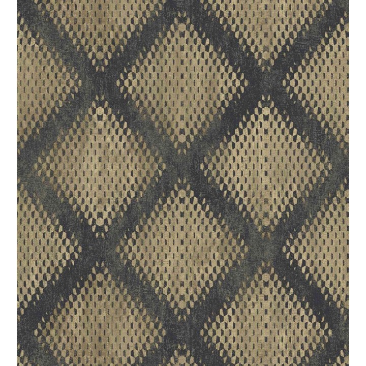 Papel pintado geométrico de rombos difuminados - Mali Skin 125767