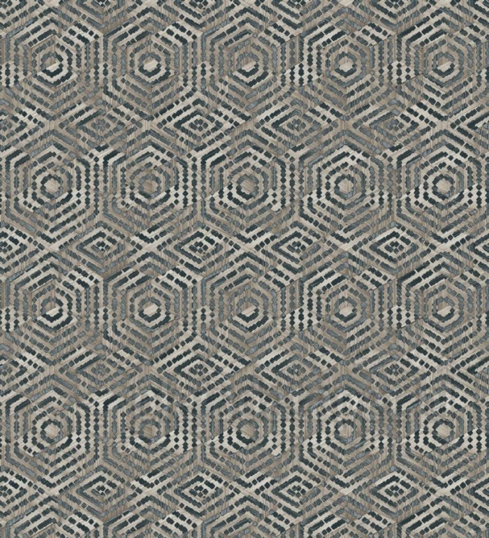 Papel pintado geométrico efecto tridimensional - Niger Modern 125769