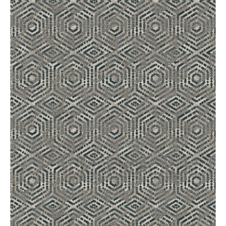 Papel pintado geométrico efecto tridimensional - Niger Modern 125769