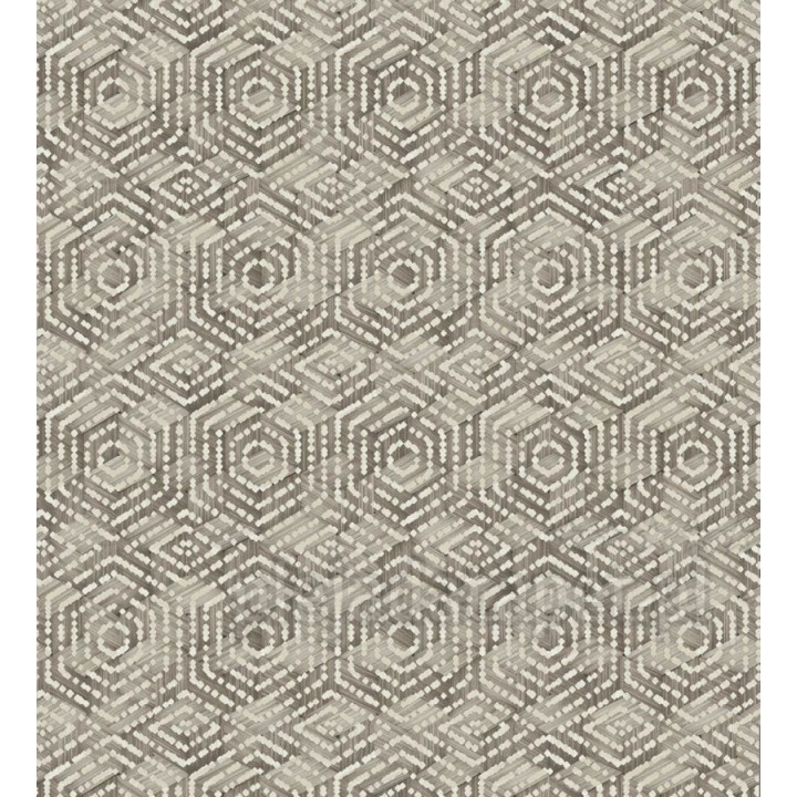 Papel pintado geométrico efecto tridimensional - Niger Modern 125770