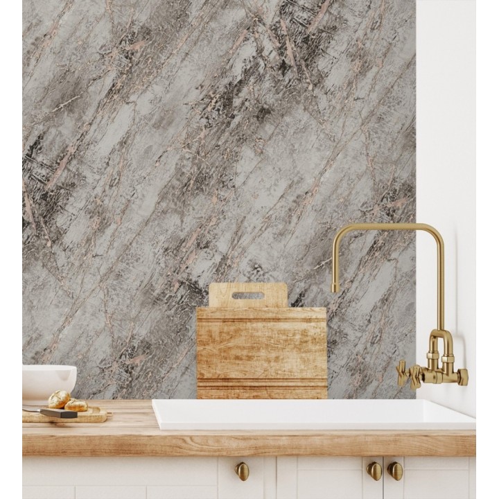 Papel pintado con textura de mármol y vetas naturales - Tuscany Marble 683278