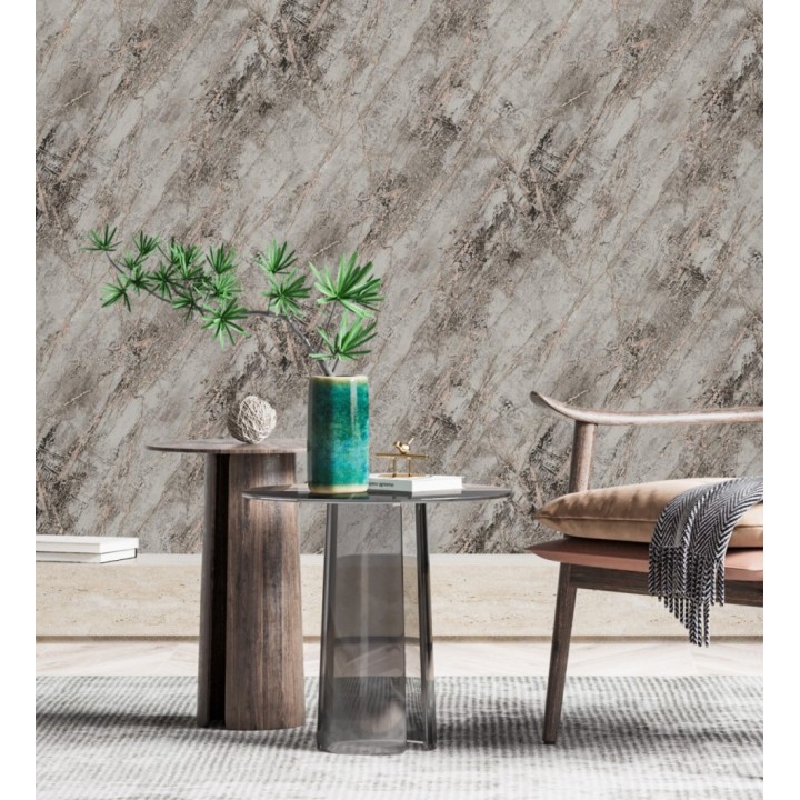 Papel pintado con textura de mármol y vetas naturales - Tuscany Marble 683278