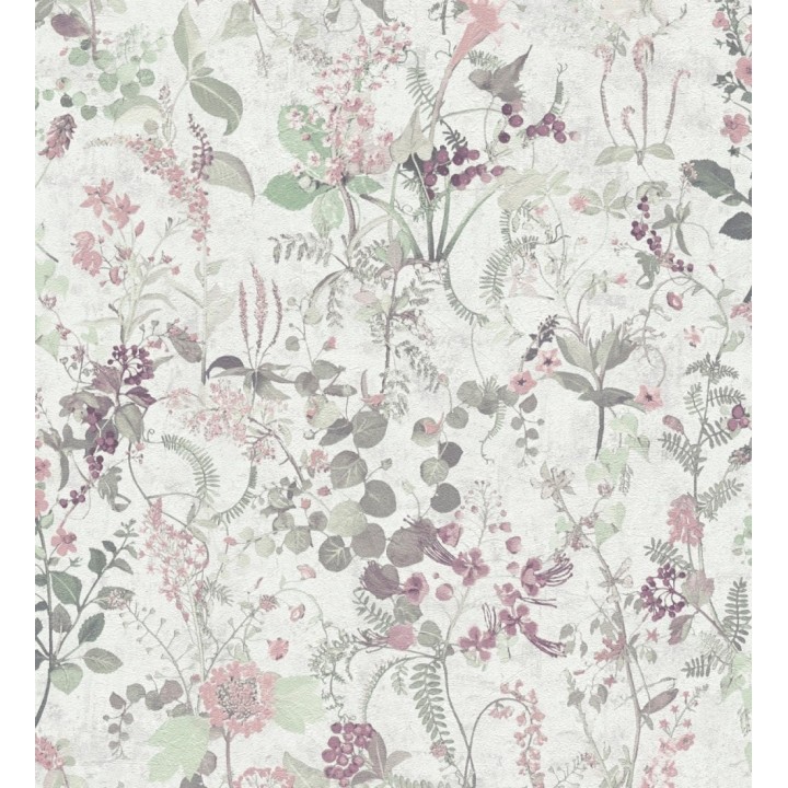 Papel pintado con diseño floral estilo vintage - Vintage Bouquet 683279