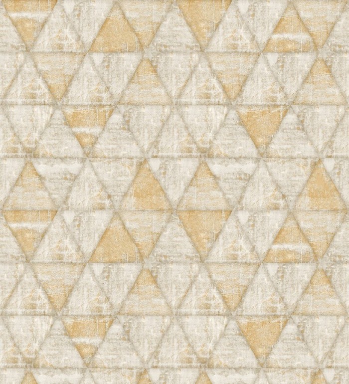 Papel pintado rombos desgastados - Burkina Metric 125771