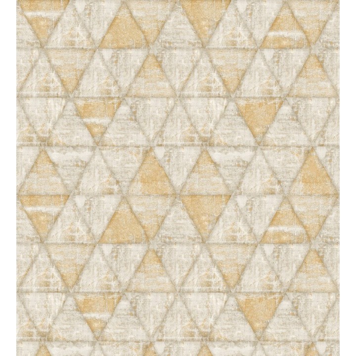 Papel pintado rombos desgastados - Burkina Metric 125771