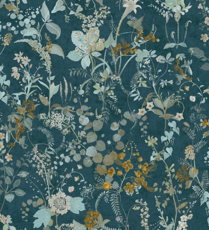 Papel pintado con diseño floral estilo vintage - Vintage Bouquet 683281