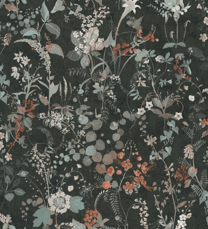 Papel pintado con diseño floral estilo vintage - Vintage Bouquet 683282