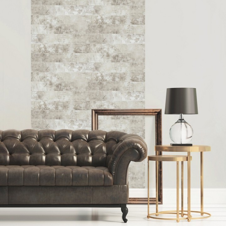 Papel pintado piedra pulida desgastada - Dalton Stone 125782