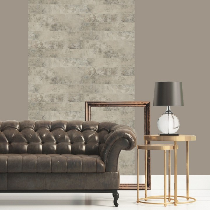 Papel pintado piedra pulida desgastada - Dalton Stone 125783