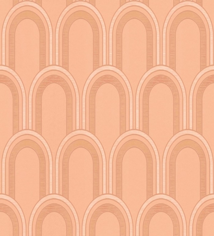 Papel pintado geométrico de arcos en estilo art déco - Majestic Arches 683299