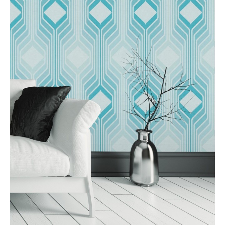 Papel pintado de los 70 estilo retro - Foster Lines 683327