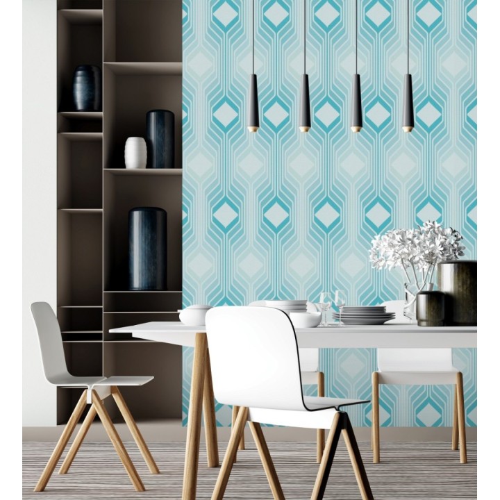 Papel pintado de los 70 estilo retro - Foster Lines 683327