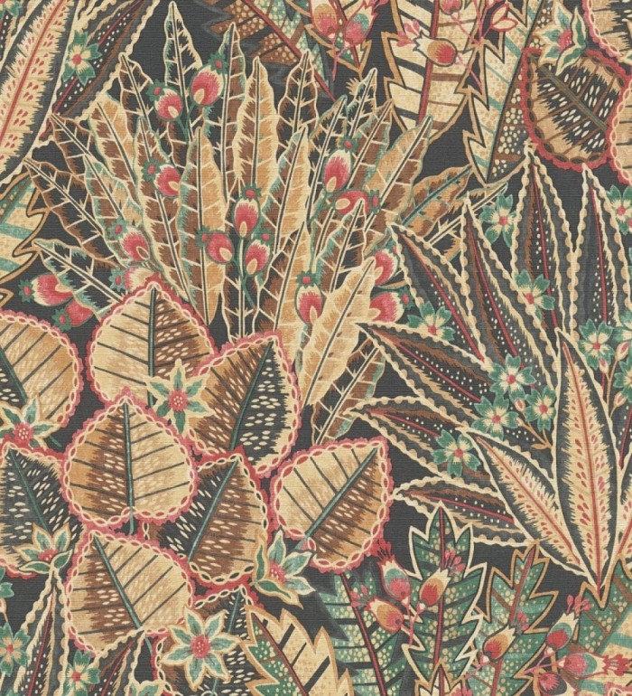 Papel pintado de plantas con diseño botánico exótico - Ipanema Spring 683337