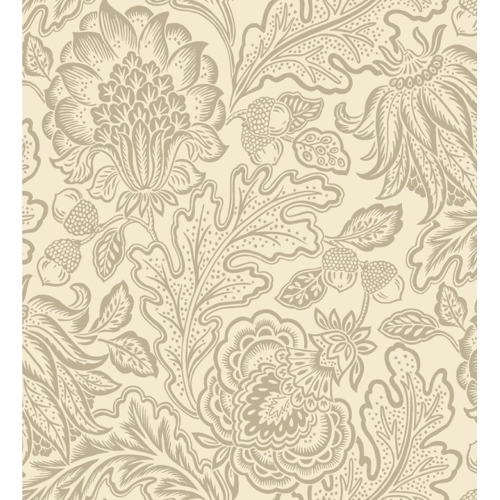 Papel pintado de flores y hojas con estilo refinado y atemporal - Goa Leaves 683344