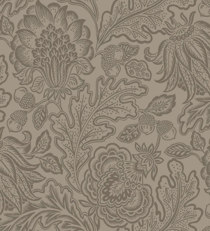 Papel pintado de flores y hojas con estilo refinado y atemporal - Goa Leaves 683345