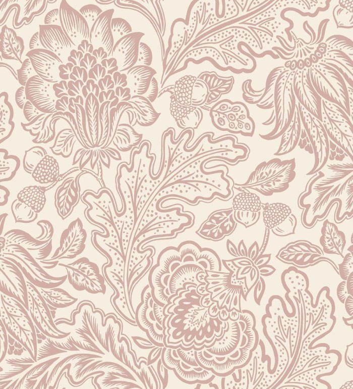 Papel pintado de flores y hojas con estilo refinado y atemporal - Goa Leaves 683346