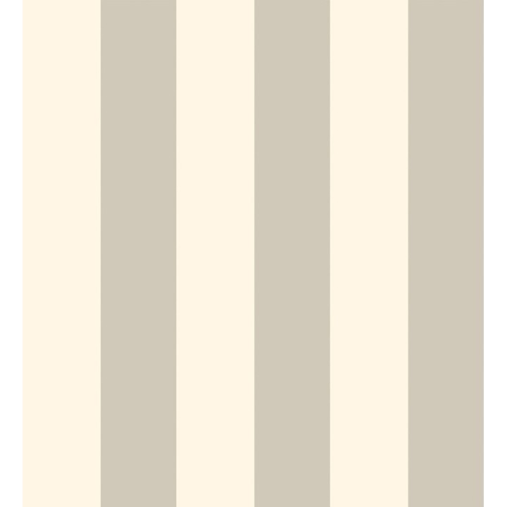 Papel pintado de rayas color gris nacarado con estilo refinado y atemporal - Chelsea Stripes 683350