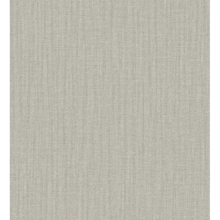 Papel pintado de tejido de lino en tonos gris visón - Savoy Linen 683359