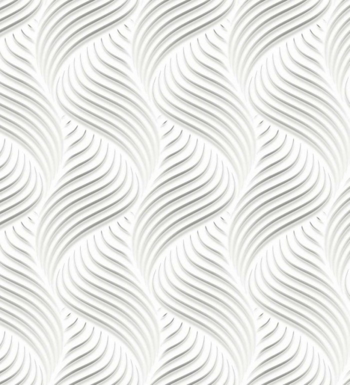 Papel pintado rayas blancas onduladas estilo moderno - Modern Twister 125836