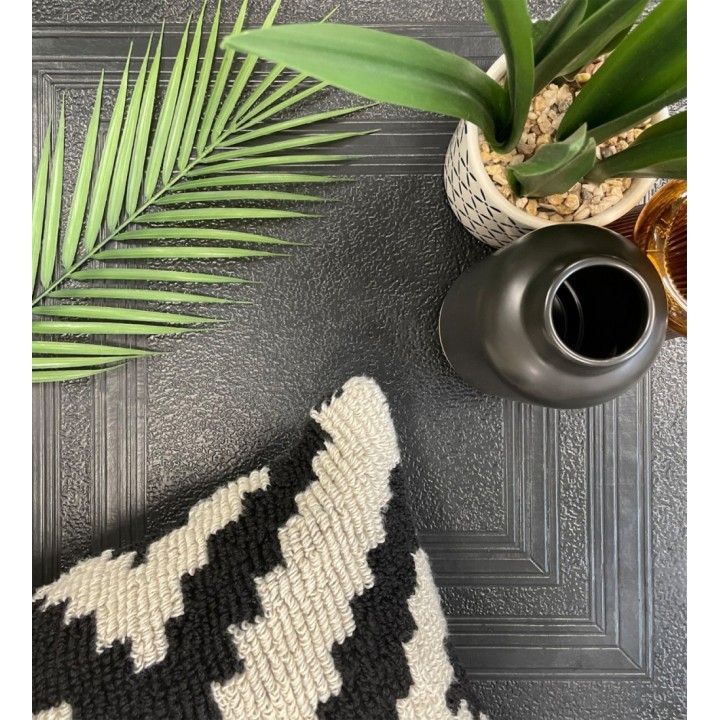 Papel pintado para techos con paneles en relieve en forma de cuadros repintables - Cambridge Panels 683381