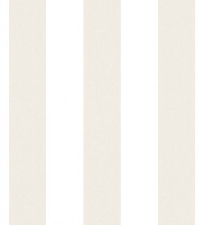 Papel pintado rayas beige y blanco - Raya Shannon 125862