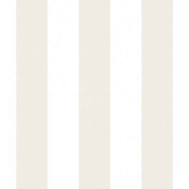 Papel pintado rayas beige y blanco - Raya Shannon 125862