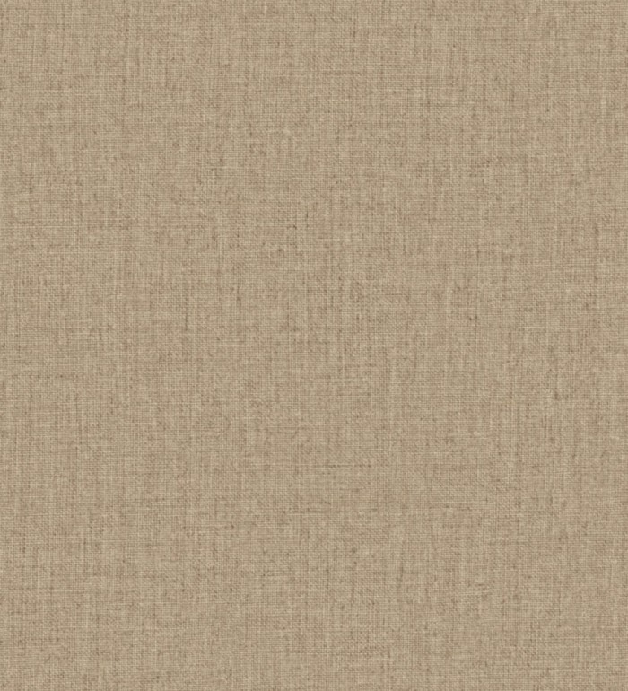 Papel pintado lino texturado estilo natural color beige tostado - Harvest Fabric 683403