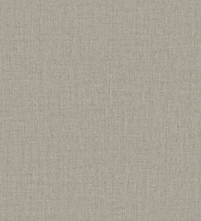 Papel pintado lino texturado estilo natural color gris claro - Harvest Fabric 683404
