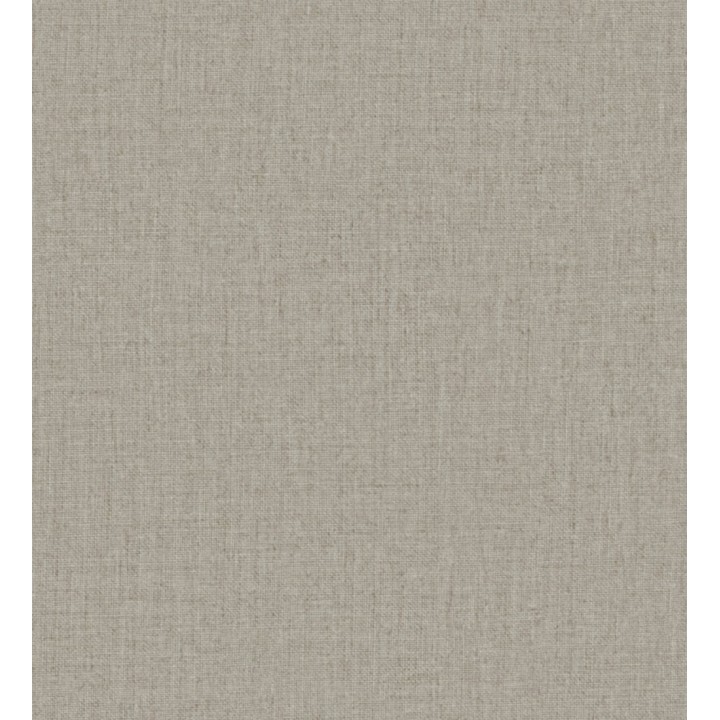 Papel pintado lino texturado estilo natural color gris claro - Harvest Fabric 683404
