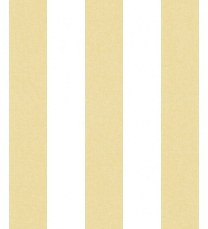 Papel pintado rayas blanco y dorado - Raya Shannon 125866
