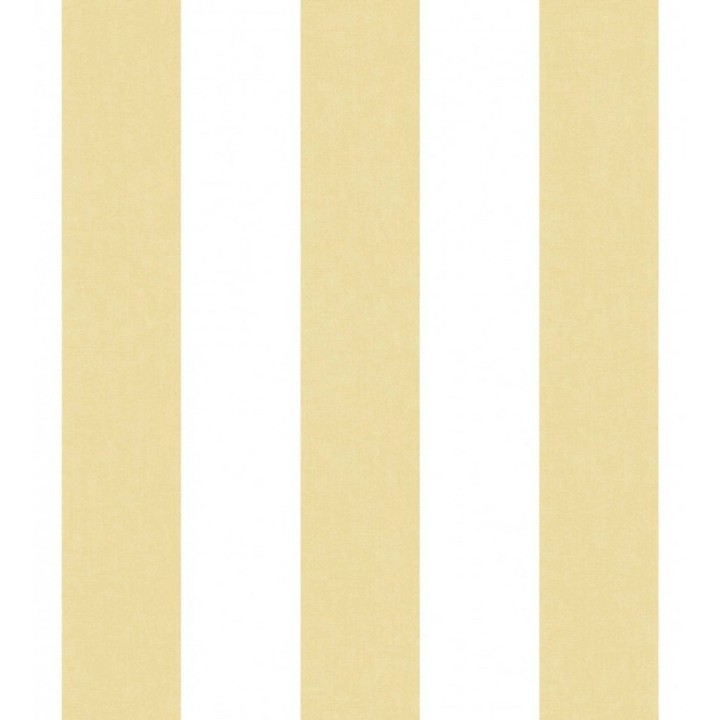 Papel pintado rayas blanco y dorado - Raya Shannon 125866
