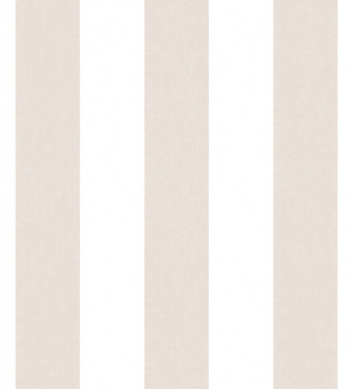 Papel pintado rayas blanco y rosa empolvado - Raya Shannon 125868