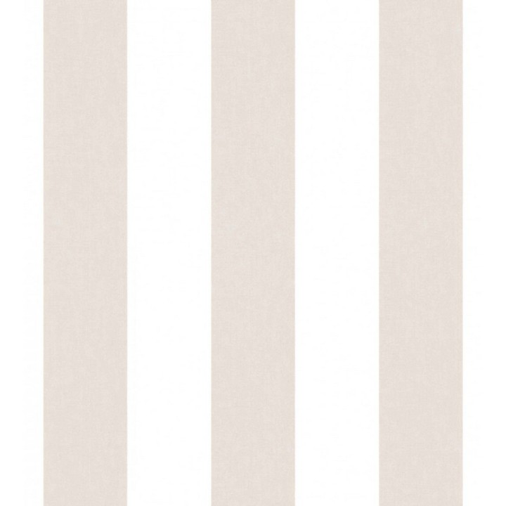 Papel pintado rayas blanco y rosa empolvado - Raya Shannon 125868