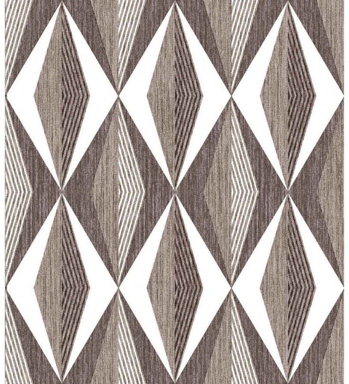 Papel pintado geométrico moderno - Herald Pentagon 125870