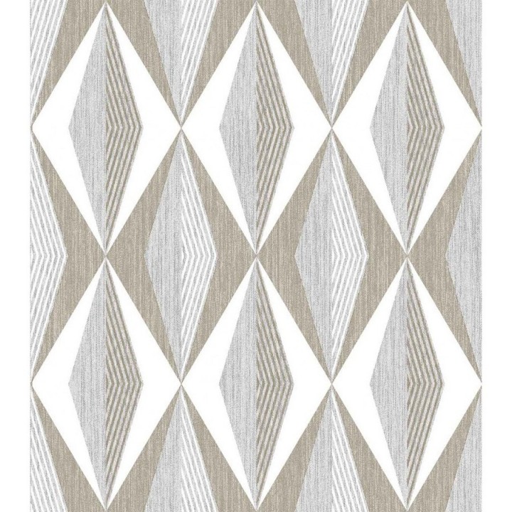 Papel pintado geométrico moderno - Herald Pentagon 125872