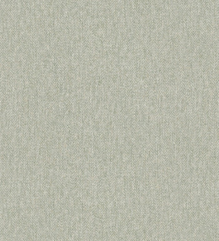 Papel pintado de espigas sobre tejido jaspeado en tonos verde hoja - Charleston Spike 683430