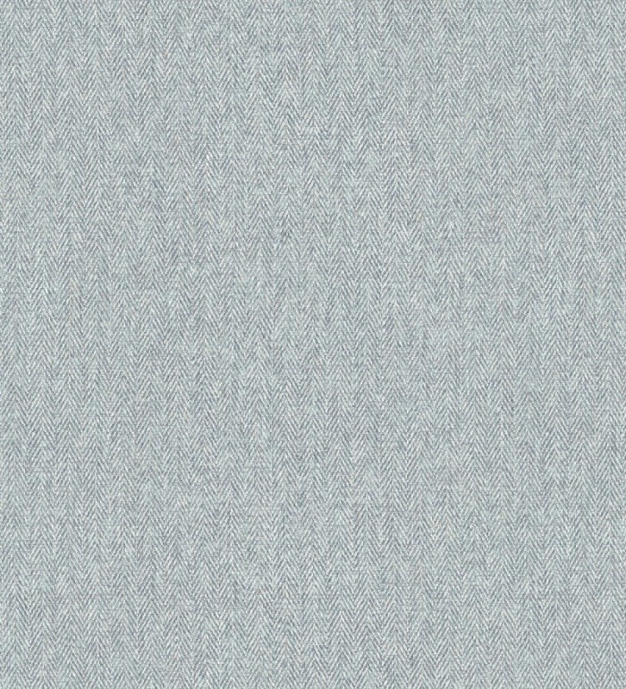 Papel pintado de espigas sobre tejido jaspeado en tonos azul celeste - Charleston Spike 683431