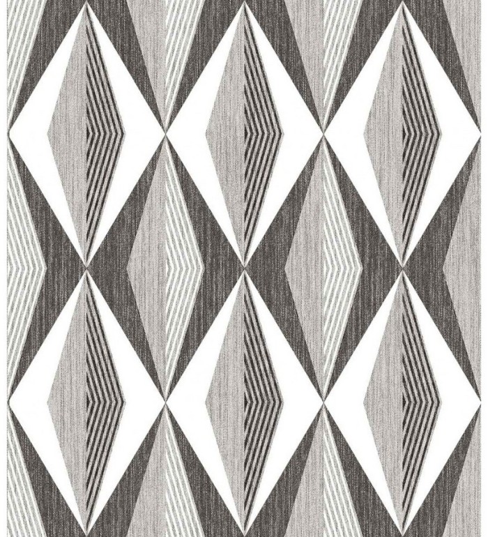 Papel pintado geométrico moderno - Herald Pentagon 125873