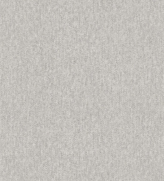 Papel pintado de espigas sobre tejido jaspeado en tonos gris taupe - Charleston Spike 683434